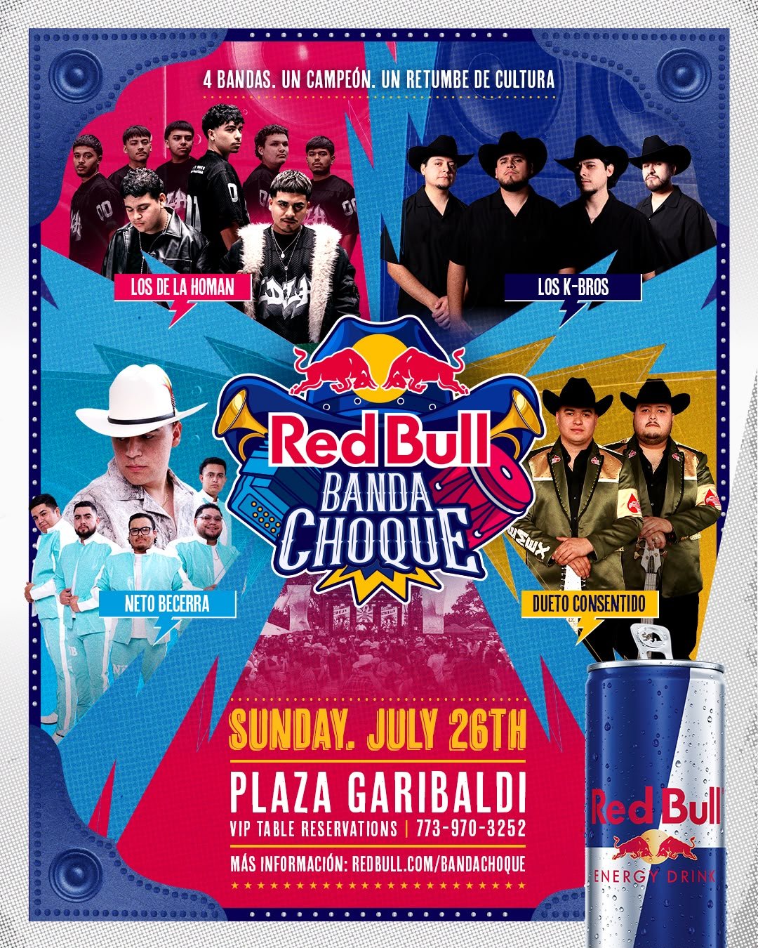Red Bull Banda Choque – Plaza Garibaldi
